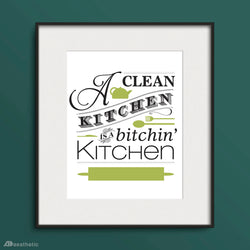 Bitchin' Kitchen Poster
