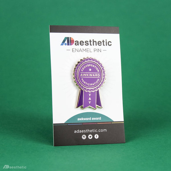 Emo Award Enamel Pin by AD Aesthetic – Pinultimate