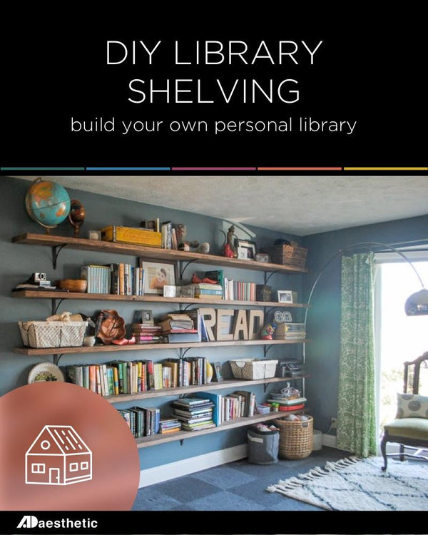Dawn's House: DIY Library Shelving