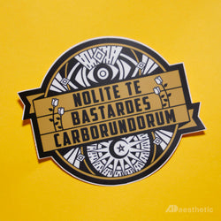 Te Bastardes Sticker