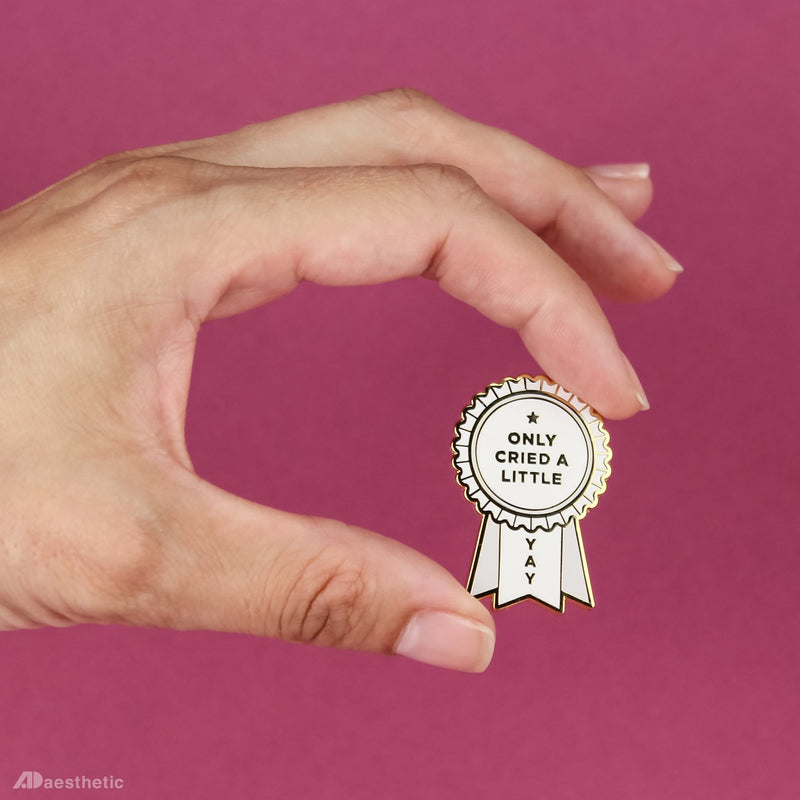 Self-Care Award Enamel Lapel Pins - Set of Three