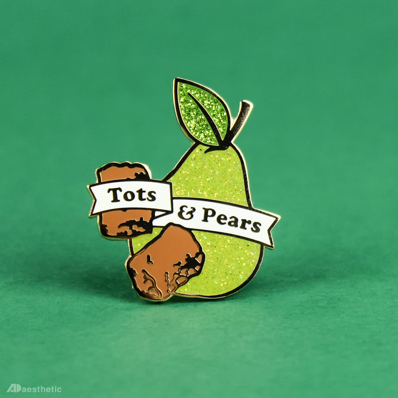 Tots and Pears Enamel Lapel Pin