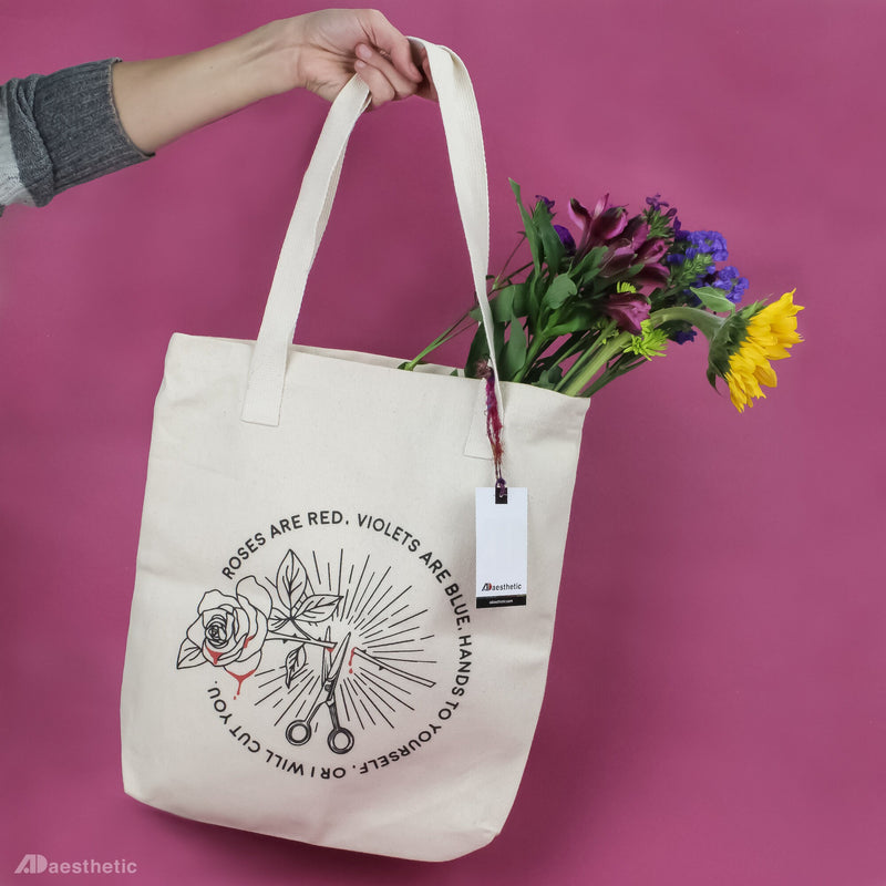 DIY tote bag design - at home with Ashley
