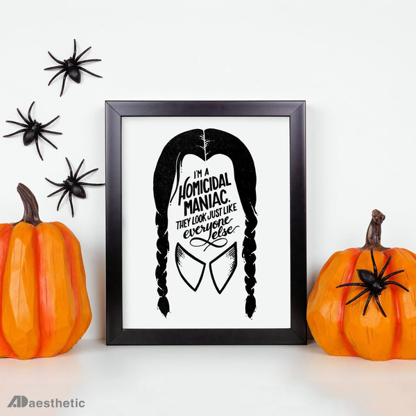 This is my Costume - Wednesday Addams - DIGITAL PDF FILE